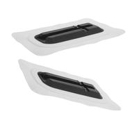 USHOBE 2pcs Paddleboard Central Fin Base Adapter for 9 Inch Boards White | PVC Fin Plate, Secure Attachment and Quick Exchange, for Paddleboard Slot Use on Ocean and Lake