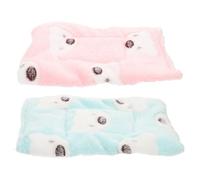 USHOBE 2pcs Small Animal Nest Cushion for Rabbit and Squirrel, Comfortable and Warm Cotton Pet Sleeping Bed Pad, Suitable for Indoor Cage Use Stable Performance