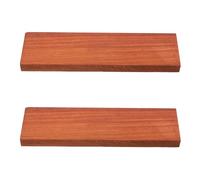 USHOBE 2pcs Wooden Guitar Bridge Blank for Acoustic Guitar Replacement, Rectangle Shape Tuning Stability, for DIY Craft and Practicing at Home or Performing on Stage