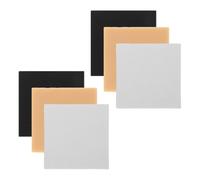 USHOBE 3 Pairs Rubber Heel Repair Patch for High Heels and Work Boots, Anti-Slip Shoe Repair Patch Silent Cushion, Suitable for Office and Shopping Trips, Sturdy Non-Slip Sole Protectors