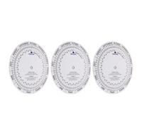 USHOBE 3pcs Pregnancy Due Date Wheel for Expecting Mothers and Doulas with Complete Gestational Timeline, Reusable Paper and Plastic Design, for Home Use and Prenatal Visits