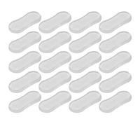 USHOBE 40pcs Silicone Toilet Seat Bumpers Adhesive Backing, Easy Application and Universal Fit, Modern Anti-Collision Noise Protector for Bathroom Toilet Lid