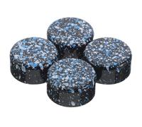 USHOBE 4pcs Guitar Pedal Footswitch Caps Blue Non-slip Silicone and Plastic Pedalboard Protection Covers for Electric Guitar Effect Pedals Suitable for Professional Studio and Live