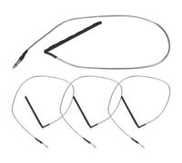 USHOBE 4pcs Metal Acoustic Guitar Pickup Rods with High Fidelity Sound, Portable Piezo Pickup System for Folk and Classical Guitar Replacement Accessories