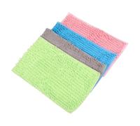 USHOBE 4pcs Washable Guinea Pig Pee Pads with Absorbent Chenille Plush Material and Reinforced Edges, 60cm Reusable Cage Liners for Small Animals like Rabbits and Bunnies