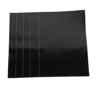 USHOBE 5sheets Magnetic Rubber Sheets with Adhesive Backing Flexible Sticky Magnets for Teaching Office Home DIY Crafts Cutting to Any