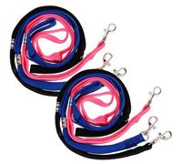 USHOBE 6pcs Adjustable Nylon Dog Grooming Leash Slip Rope for Small Dogs Wear-resistant Pet Bathing Accessory for Bathing Pets the Bathtub at Home or Hospital Examinations