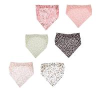 USHOBE 6pcs Bohemian Head Wraps Breathable Cloth Triangle Headscarves Comfortable Wearing Beach Hairbands for Soccer and Spinning Activities Random Color