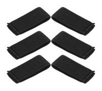 USHOBE 6pcs Elastic Nylon Belt Keeper for Wide Belt Loops, Black | Secure Fit for Hiking and Outdoor Use, Stable Construction, Easy to Use, Stylish Design
