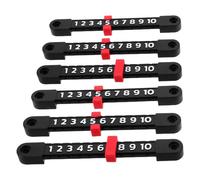 USHOBE 6pcs Foosball Score Counters for Tabletop Games with Number Markers, Sturdy Hips Material, Enhanced Game Experience and Easy-to-use Scorekeeper for Tournament Play