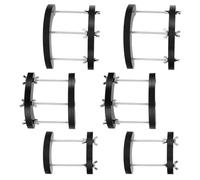 USHOBE 6pcs Full Violin Gluing Clamps Lightweight Luthier Spool Clamps for Violin Repair with Cushioned Tips Precision Alignment for Cello and Restoration