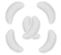 USHOBE 6pcs Reusable Gel Eye Pads Under Eye Cooling Patches for Cold and Hot Compress Therapy with PVC Material, Heatable Feature, for Home and Travel Use