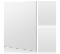 USHOBE A4 Aluminum Sublimation Metal Sheets 3pcs for Commercial Use with Durability and DIY Design Craft Sign Blanks
