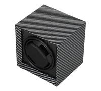 USHOBE Automatic Wooden Watch Winder Box for Single Mechanical Watches with USB Powered Operation and Adjustable Speed, Compact Design for Travel and Desktop Use
