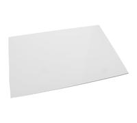 USHOBE Blank Guitar Pickguard Sheet for Electric Guitar and Bass, White Pvc Material Easy to Install Feature, for DIY Creativity and Replacement Scratch Plate