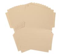 USHOBE Book Covers with Vintage Retro Look Kraft Paper 10pcs Self-Adhesive for Paperback and Hardback Books for Classrooms and Office Use