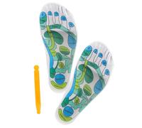 USHOBE Breathable Reflexology Socks Simple and Convenient Design with Massage Print, Wear-Resistant Elastic Fiber Material for Reflex Massage Practice, Suitable for Men and Women
