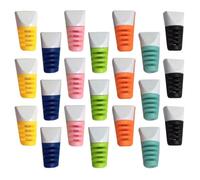 USHOBE Cord Sleeves Charging Cable Protectors 50pcs PVC Protective Covers Suitable for Data Cable Anti-Breakage at Work and Home