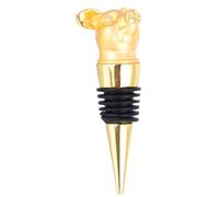 USHOBE Creative Remove Stopper to Bottle Wine Pig Cone with Plug Alloy Shape Easy Insert for Festive Beer Season for Beer and Bar and Party Use