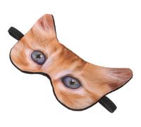 USHOBE Cute Eye Mask for Sleeping Women Light-Blocking Cloth Blindfold Comfortable Design for Nap Time and Camping