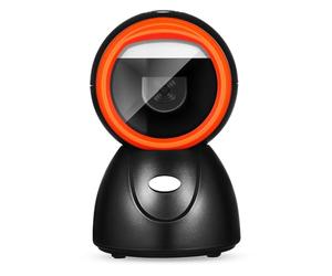 USHOBE Desktop Barcode Scanner High Abs Material with Adjustable Scanning Angle and Intelligent Chip Simple and Easy-to-use Design for Retail Store and Supermarket Applications