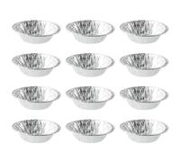 USHOBE Egg Tart Baking Mold 500pcs Tinfoil Disposable Mini Cakes Non-Stick Mold for Parties and Gatherings