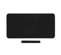 USHOBE Extra Large Mouse Pad with Scratch Resistant Artificial Leather Surface and Non-slip Wood Base, Desk Pad Mat for Keyboard and Mouse Use in Drawing or Crafting