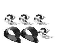 USHOBE Guitar Picks for Electric and Acoustic Guitar, Stainless Steel and Abs Material with Versatile Design, Precision Thickness and Elasticity, for Fingerstyle and Thumb Playing