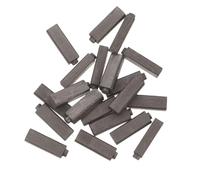 USHOBE Hair Dryer Reliable High Power Motor Parts 20pcs Carbon Brushes for Replacement Sturdy Carbon Material and Silver Finish, Electric Motor Salon or Home Use