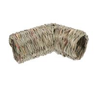 USHOBE Hamster Exploration Tunnel Straw Material Cozy Nest for Household Use Small Pets and Guinea Pigs