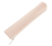 USHOBE Insulin Pen Pouch Multifunctional PU Leather Small Protective Case for Travel and Everyday Carry, Beige Stylish Pen Case