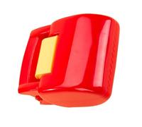 USHOBE Kitten litter picker red short handle small clamp with wear-resistant ABS for collecting pet stool outdoors