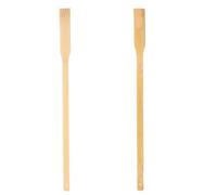 USHOBE Mens Back Scratcher Set with 2pcs Bamboo Long Handle Retractable Back Scratcher and Corner Scratching Massager, for Body Relaxation and Self Sufficient Itch Relief