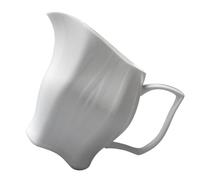 USHOBE Mini Milk Jug Lightweight and Portable with Handle Ceramic Sauce Pot Kitchen Condiment Cup Multipurpose Gravy Cup and Milk Container for Home and Restaurant Use