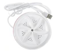 USHOBE Mini Portable Washing Machine Small Clothes Washer Turbo Spin USB Washer for Business Trip and Travel Use