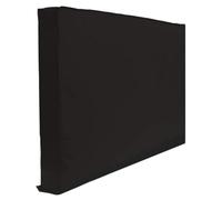 USHOBE Outdoor Weatherproof Tv Cover for 36-38 Inch Tvs Black Polyester and Pvc Material and Sand-proof Design in Outdoor Settings