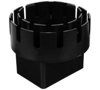 USHOBE Plastic Downspout to Drain Tile Converter with Sturdy Seamless Integration for Sunroom and Villa Rainwater Drainage Systems Black Pipe Adapter Connector
