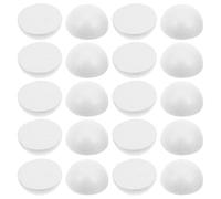 USHOBE Polystyrene Foam Half Spheres 70pcs 5cm White for DIY Art Projects and Thanksgiving Party Festival Supplies, Small Semi Sphere Craft Balls Suitable for and Adults