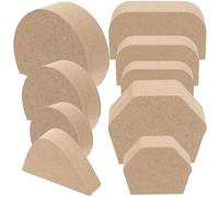 USHOBE Pottery Tools Mug Handle Mold Wood Mold 1 Set Creative Appearance Handle Making Tool for Ceramic Cup Handle Shaping