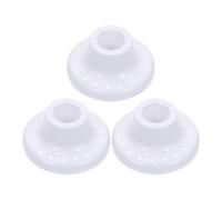 USHOBE Printing Pen Supply 3pcs White Plastic Base Stand with High-Temperature Resistance for 3D Printing Workspace