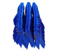 USHOBE Ribbon Polyester and Metal Material Satin with Unique Design 100pcs Blue Safety Pins and Secure Fastening for Present Wrapping and Anti-violence Events