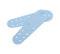 USHOBE Roller Skate Toe Guards Lightweight Pu Leather Blue 2pcs and Wear Resistant Toe Caps with Precisely Tailored Shape for Quad Skates for Young Skaters Protection