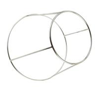 USHOBE Seafood Plate Rack Creative Simple with Stable Bottom Stainless Steel Multi-Function Reusable Tray Rack for Restaurant Supply Suitable for Seafood Restaurant and Dinner Occasion