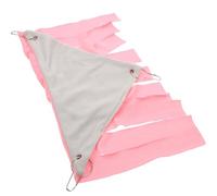 USHOBE Small Pet Hideaway and Hamster Hammock, Forest Hut Style Hanging Tent, Stress Shelter for Guinea Pigs and Hamsters