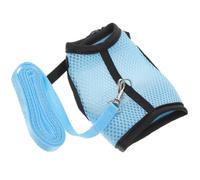 USHOBE Small Pet Leash for Rabbit and Guinea Pig with Mesh Cloth Material, Prevents Pulling and Choking, for Indoor Use, Comfortable and Secure Traction Rope Harness
