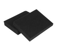 USHOBE Speaker Mount Speaker Mount 2pcs Studio Isolation Pads Small Speaker Foam Pads Practical Speaker Pad Speaker Isolation Mat High Density Acoustic Foam (4 Inch) Speaker Mounts Speaker Mounts