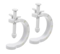 USHOBE Tool Relief 2pcs Fixed Acupressure Massage with Pressure Adjustable Clip for Targeted Stimulation, Abs Material Massager Hand and Wrist for Home and Office
