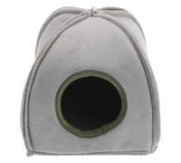 USHOBE Warm Cotton Hamster Nest Mongolian Yurt Shape Small Animal Hideout Easy to Clean Bed for Hedgehog and Hamster Winter Shelter