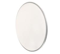 USHOBE White Replacement Drum Skin for Jazz Drum Made of Aluminium and Mesh Cloth Reusable Easy to Store for Percussion