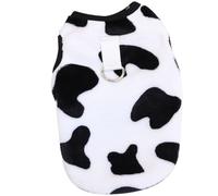 USHOBE Winter Clothes for Dogs and Cats for Outdoor Activity Keeps Pets Warm and Cozy with Chest Circumference 40cm Coral Fleece Warm Vest and Back Length 30cm on Cold Days